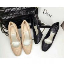 定番品質保証 ディオール DIOR 2色可選 ハイヒール着脱の簡単なスリップオン...