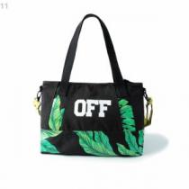 人気セール新作Off-Whiteオフホワイト バッグ コピートートバッグメンズキャンバスショルダーバッグ大容量2WAYブラック