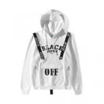 2026最高ランキング Off-White カジュアルスタイルにオフホワイト 2色可選 パーカー