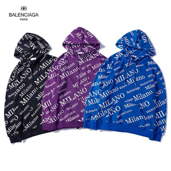 バレンシアガ BALENCIAGA おすすめアイテム3色選択可 高級感が漂う パーカー 2026最高ランキング
