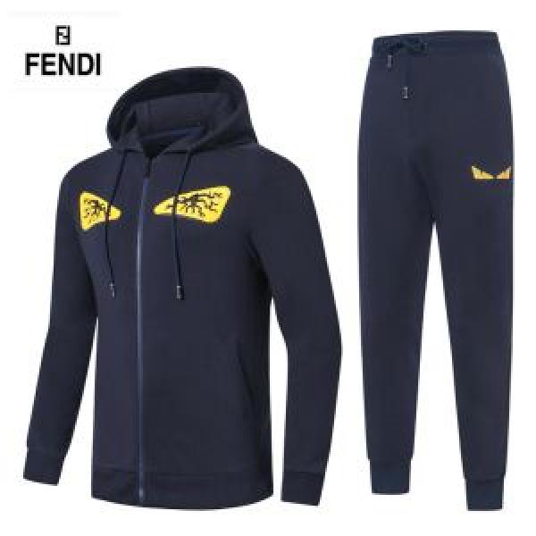 3色可選 人目を引く存在感 フェンディ今季新作登場  FENDI 上下セット超目玉新作