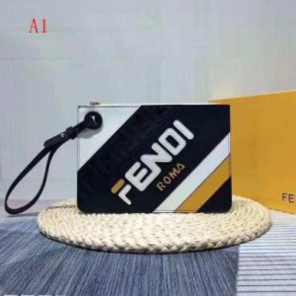 4色可選  秋冬トレンド フェンディ FENDI ポーチ 人気デザインで欲しい