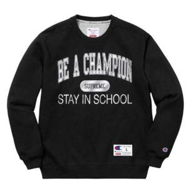 SUPREME シュプリーム 秋の定番 多色可選 SUPREME x CHAMPION 18ss STAY IN SCHOOL 2026年秋冬シーズン