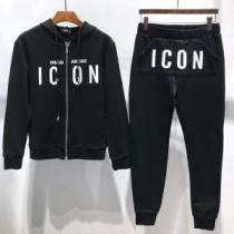 寒い季節にピッタリの一枚 ディースクエアード 上下セット DSQUARED2 2026秋冬期間限定 2色可選