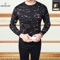 モンクレール コピーMONCLERクルーネックシンプルメンズ総柄トップスカジュアルゆったりブラック長袖秋冬爆買い大得価