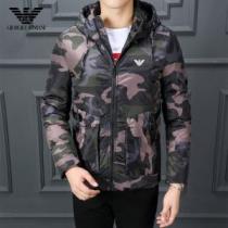 ARMANI 美品*入手困難 アルマーニ2026年秋冬入荷 4色可選 ダウンジャ...