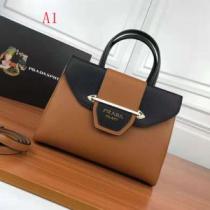 ハンドバッグ 3色可選 格好良いアイテム ファッショニスタ愛用 PRADA プラダ