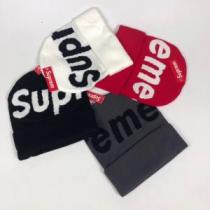 秋冬爆買い大人気SUPREMEシュプリーム ニット帽 コピー帽子メンズレディースニットキャップおしゃれ防寒プレゼント5色可選