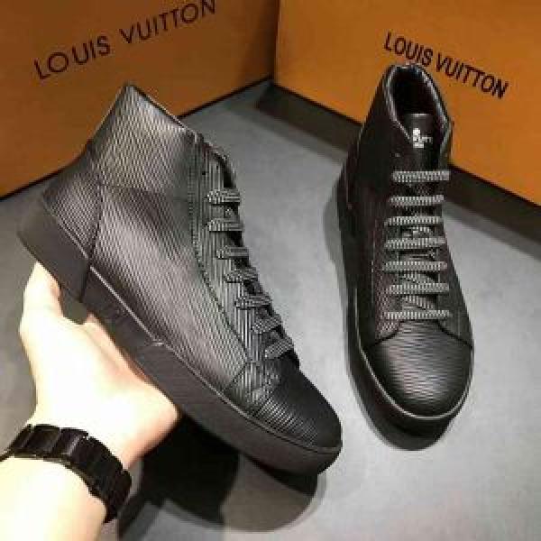 ルイ ヴィトン LOUIS VUITTON 人気ブランド新作 ハイトップシューズ 毎日でも使える人気商品 2色可選