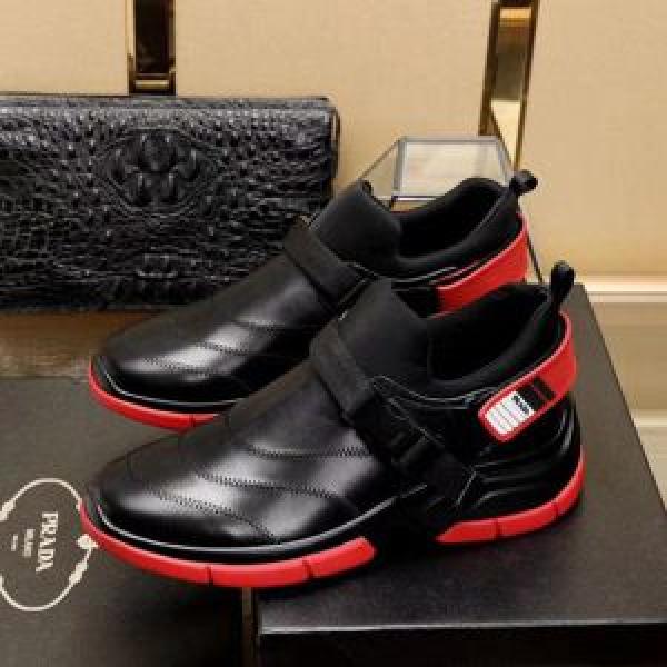 今、大人のお洒落に プラダ PRADA 限定人気セール ハイトップシューズ 最安値2026