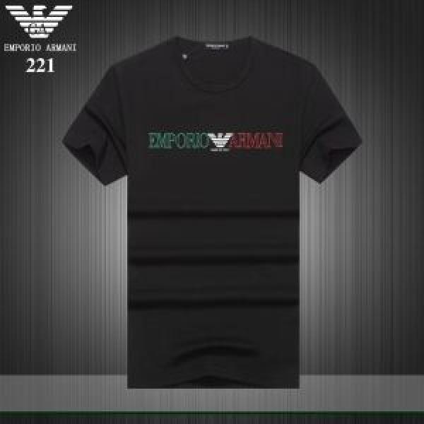 大人っぽく見せ新作 ARMANI アルマーニ 半袖Tシャツ 3色可選 夏大人気のアイテム