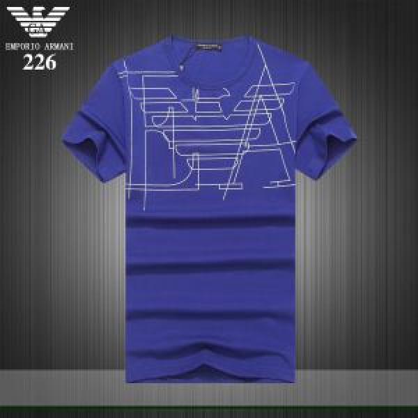 今年もトレンド ARMANI アルマーニ 半袖Tシャツ 3色可選 目を引く春夏トップス