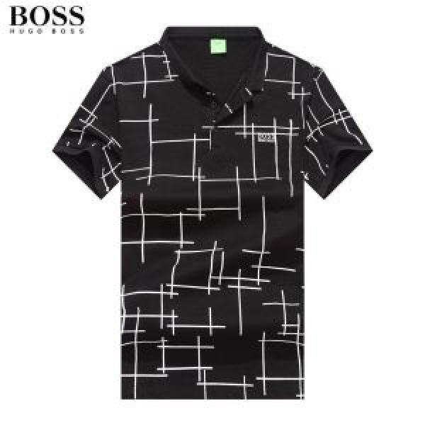 サラサラの着心地 HUGO BOSS ヒューゴボス 半袖Tシャツ 4色可選 ちょっと大人の印象