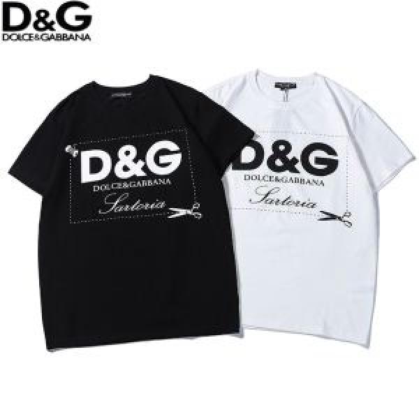 夏っぽさ新作アイテム 2026夏色っぽさ Dolce&Gabbana ドルチェ＆ガッバーナ 半袖Tシャツ 2色可選