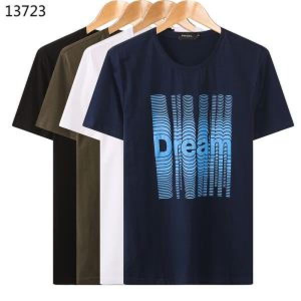 半袖Tシャツ 4色可選 今季のトレンド人気新作 2026即旬な装いに ディーゼル DIESEL