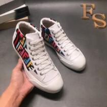 フェンディ FENDI 新作アイテム60％OFF ハイトップシューズ ブランド新作2026 2色可選