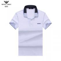 ARMANI アルマーニ 半袖Tシャツ 4色可選 品のよさを感じさ 夏の最新ファ...