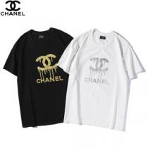 スタイルアップ上品 CH CH 半袖Tシャツ 2色可選 2026年の春夏に着たい