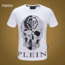PHILIPP PLEIN フィリッププレイン 半袖Tシャツ 2色可選 クラシカ...