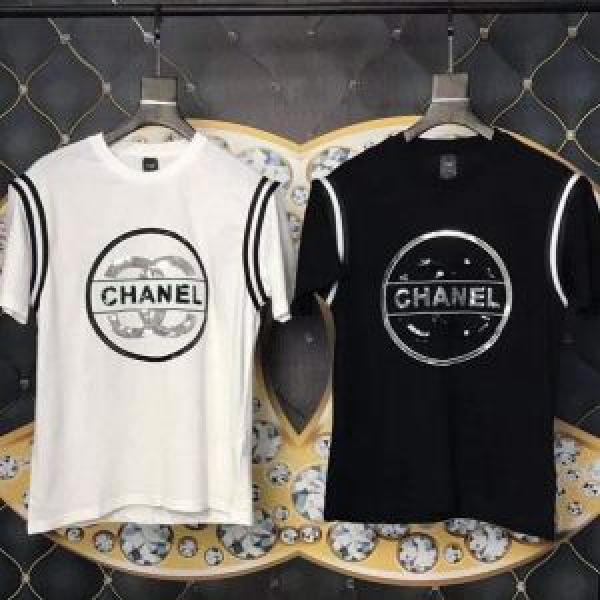 完売目前 CH CH 超おしゃれ大人気  Tシャツ/ティーシャツ 2色可選 大人かっこいい