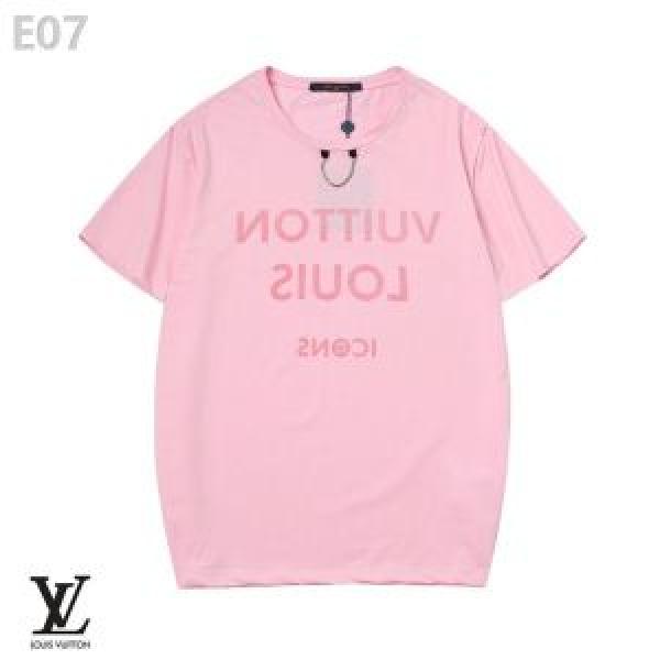 Tシャツ/ティーシャツ  切りっぱなしデザイン ルイ ヴィトン LOUIS VUITTON 3色可選 魅力的な今年らしい