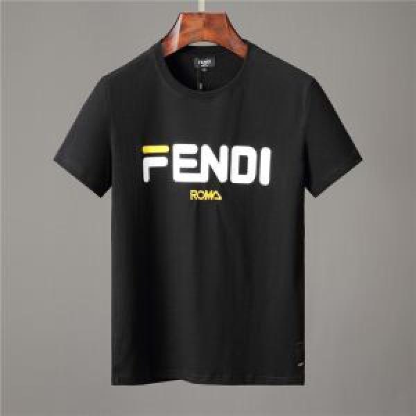 半袖Tシャツ FENDI フェンディ2色可選 涼しげに演出 今旬のシルエットバランス