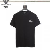 Tシャツ/ティーシャツ この夏は注目新作 アルマーニ ARMANI 抜け感スゴイ...