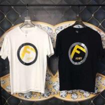 優しげ人気アイテム 軽やかな素材感  Tシャツ/ティーシャツ 2色可選  FEN...