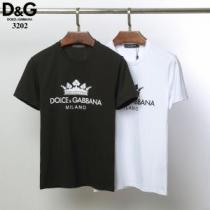 Tシャツ/ティーシャツ ドレスアップ効果も抜群 ドルチェ＆ガッバーナ Dolce&Gabbana 2色可選素敵なスタイルで夏の定番
