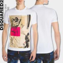 DSQUARED2 抜け感スゴイ ディースクエアード  Tシャツ/ティーシャツ今...