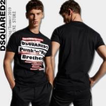 今っぽいトレンド  2色可選 Tシャツ/ティーシャツ ディースクエアード夏っぽさ...