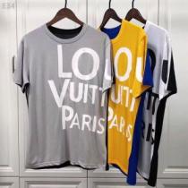 春夏らしい華やか ルイ ヴィトン LOUIS VUITTON 3色可選 Tシャツ...