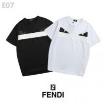 大人の可愛さを引き立て スタイルアップ上品 FENDI フェンディ半袖Tシャツ ...