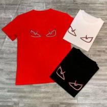 肌触りの良いサラりと スタイルアップ効果  FENDI フェンディ半袖Tシャツ ...