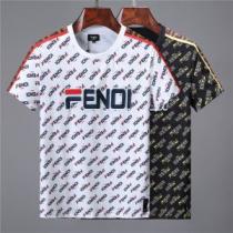 半袖Tシャツ 2色可選 大人可愛いスタイル切りっぱなしデザイン  FENDI フ...