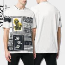 知的な雰囲気夏着物 上品な印象に格上げ VERSACE ヴェルサーチ 半袖Tシャ...