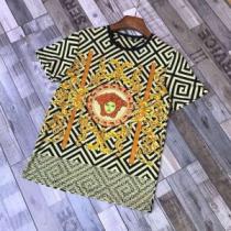 2色可選 半袖Tシャツ VERSACE ヴェルサーチ スタイルアップ効果 202...