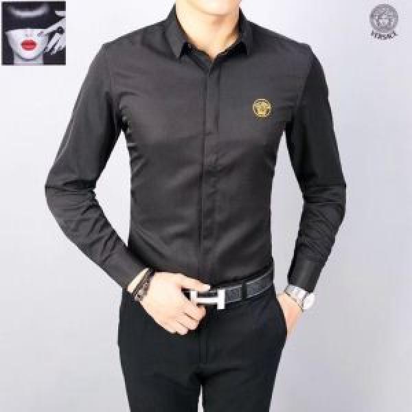 定番のスタイル春夏限定 2色可選 ヴェルサーチVERSACE 長袖 /ロンT/ロングT/ロングTシャツ2026夏ファション新品