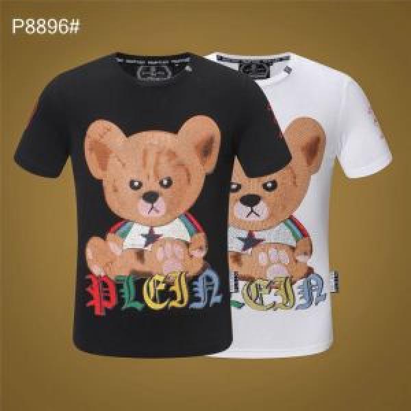 2色可選ぐっと鮮度がアップ Tシャツ/ティーシャツ フィリッププレイン2026年春夏のトレンドアイテム  PHILIPP PLEIN