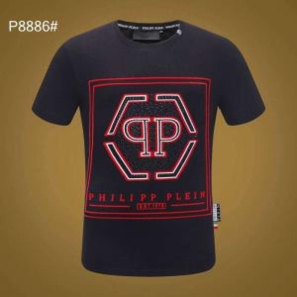 知的優秀アイテム Tシャツ/ティーシャツ 2026年春夏流行ファッション フィリッププレイン PHILIPP PLEIN 2色可選
