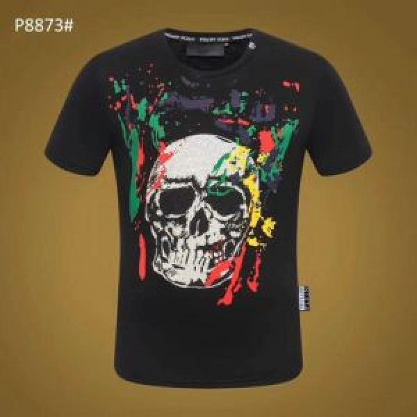 Tシャツ/ティーシャツ 2026年の春夏に着たい フィリッププレイン PHILIPP PLEIN 2色可選 透け感優しい
