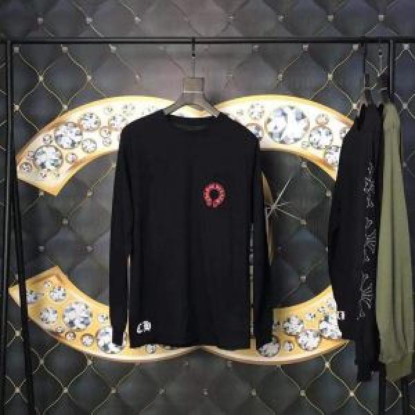すごく稀少カラークロムハーツ CHROME HEARTS 希少限定長袖Tシャツ正規品保証19春夏
