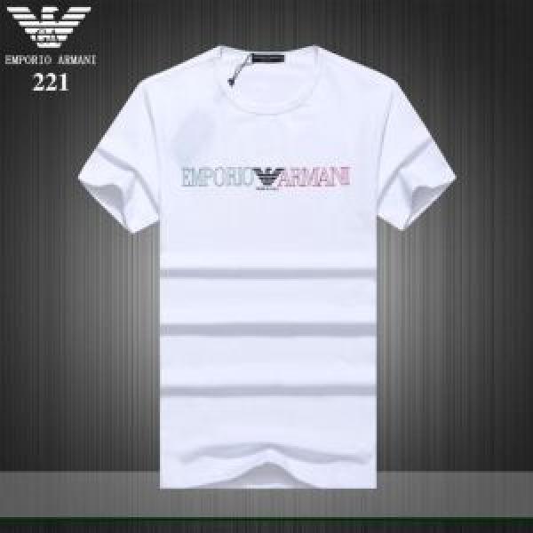ARMANI アルマーニ  半袖Tシャツ 3色可選 今流行りの最新コレクション 2026SSのトレンド商品