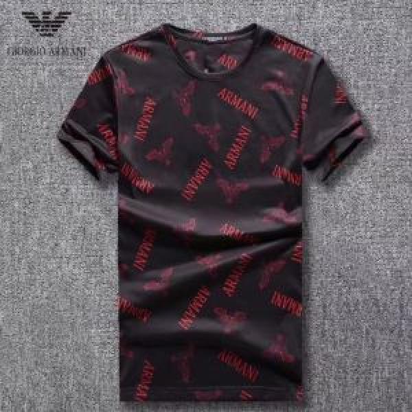 2026年春夏流行ファッション 大人可愛いスタイル ARMANI アルマーニ  半袖Tシャツ 3色可選