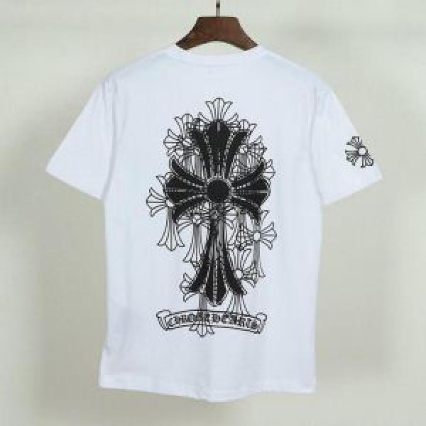 セールで格安 2色可選 CHROME HEARTS 格安SALE クロムハーツ 半袖Tシャツ2026夏ファション新品