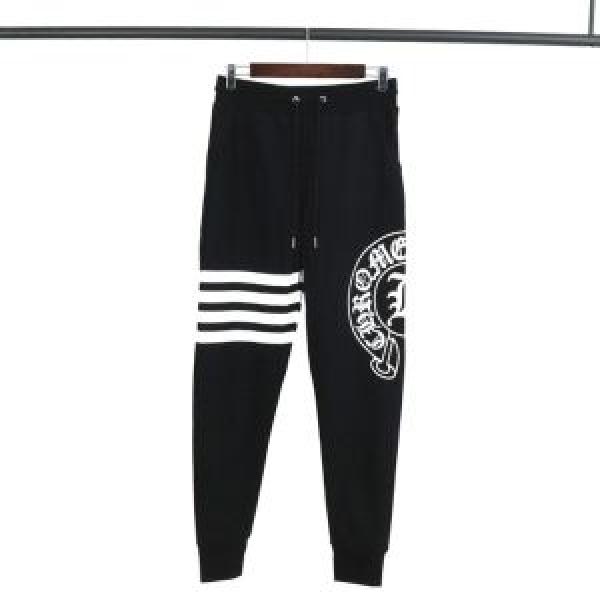 スエットパンツクロムハーツ 2026年最新ファッションCHROME HEARTS 伸縮性に優れている大人っぽく着こなし