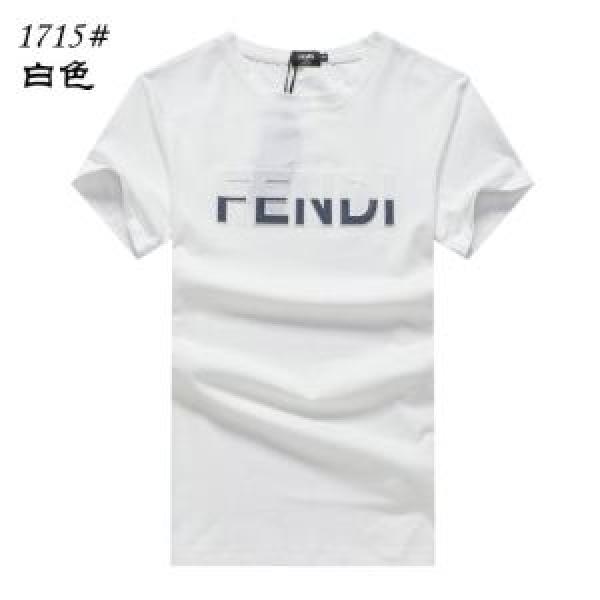 お洒落トレンド人気 2026年の春夏に着たい 通勤の定番 FENDI フェンディ半袖Tシャツ 3色可選