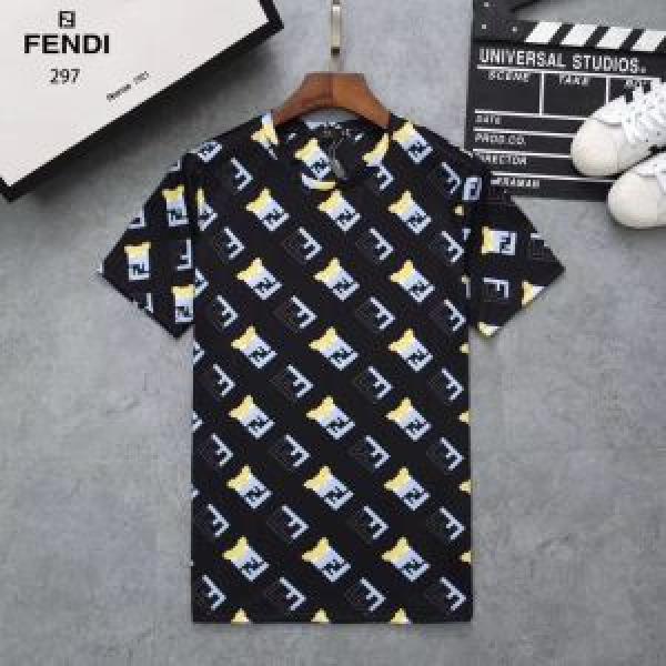 半袖Tシャツ 3色可選 大人の華やかさを演出 2026春夏も引き続き人気セール FENDI フェンディ