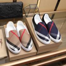 魅力的なカラー使い BURBERRY バーバリー カジュアルシューズ 2色可選 大人カジュアル夏ファッション2026