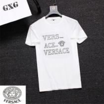 ヴェルサーチVERSACE  2026夏色っぽさ Tシャツ/ティーシャツ 3色可...